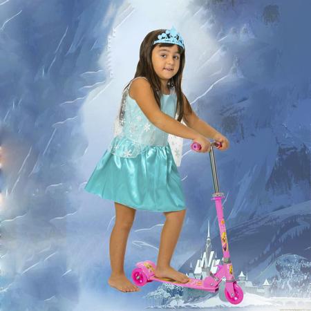 Imagem de Patinete de Ferro 50kg + Fantasia da Princesa do Gelo