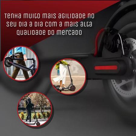 Imagem de Patinete Elétrico 30km/h 450w Scooter Dobrável Pneu Maciço