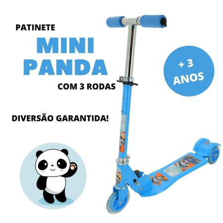 Imagem de Patinete Infantil 3 Rodas Articulado Masculino Menino