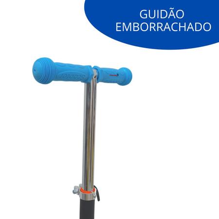 Imagem de Patinete Infantil 3 Rodas Importway BW011AZ Esporte Altura Regulável Azul