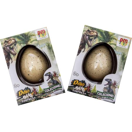 Patinete Infantil de Dinossauro com Cestinha e Ovo Dino - DM Toys Imagem de Patinete Infantil de Dinossauro com Cestinha e Ovo Dino
