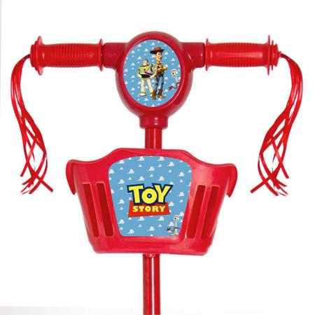 Imagem de Patinete Infantil Masculino Toy Story Vermelho Com Som Luz