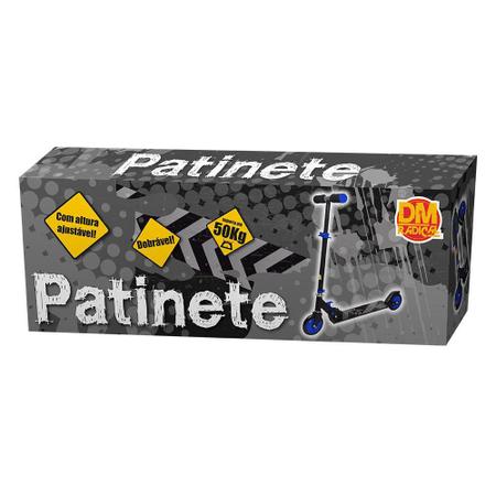 Imagem de Patinete Infantil Radical 50 Kg Em Aluminio Dobrável - Azul