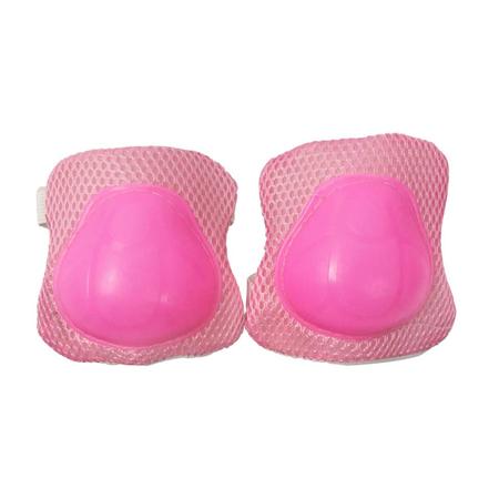 Patinete Infantil Rosa Menina 3 Rodas Dobrável + Kit Proteção Imagem de Patinete Infantil Rosa Menina 3 Rodas Dobrável + Kit Proteção
