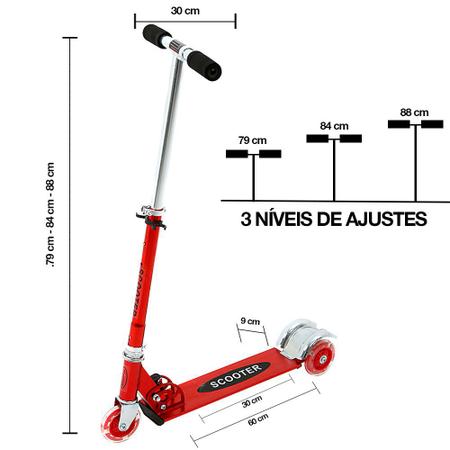 Toddmomy 1 PC Scooter Adukt Brinquedos Skate Adulto Skate Infantil