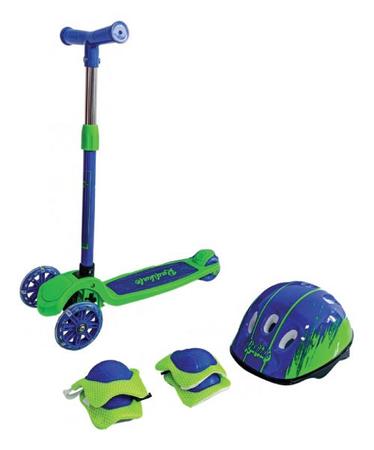 Imagem de Patinete Sport Infantil Menino & Menina Com Kit De Proteção