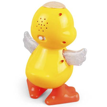 Imagem de Patinho Dançante Brinquedo Infantil Pato Bebê Musical E Luz