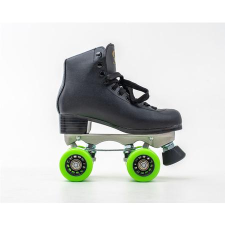 Imagem de Patins Hondar HD QUAD Infantil e Adulto - Preto Verde