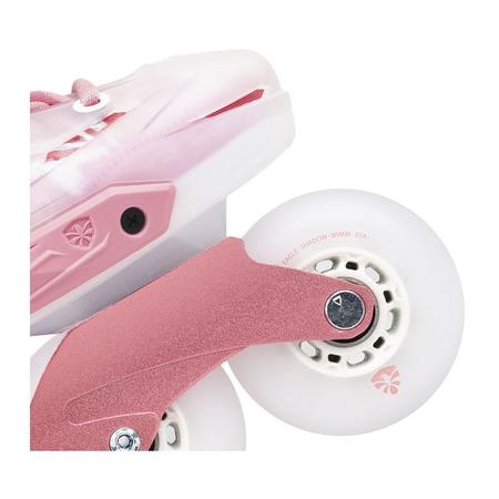Patins Inline Roller Flying Eagle X5F Shadow Pink Rosa Abec-7 Imagem de Patins Inline Roller Flying Eagle X5F Shadow Pink Rosa Abec-7