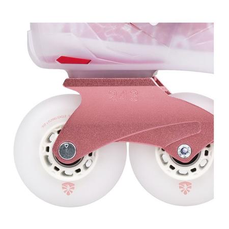 Patins Inline Roller Flying Eagle X5F Shadow Pink Rosa Abec-7 Imagem de Patins Inline Roller Flying Eagle X5F Shadow Pink Rosa Abec-7