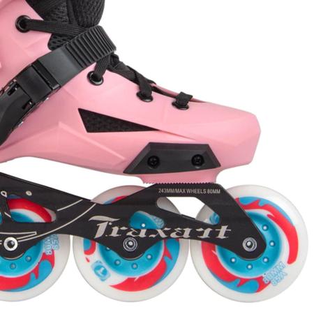 Imagem de Patins Traxart Revolt Rose - 80mm ABEC-9