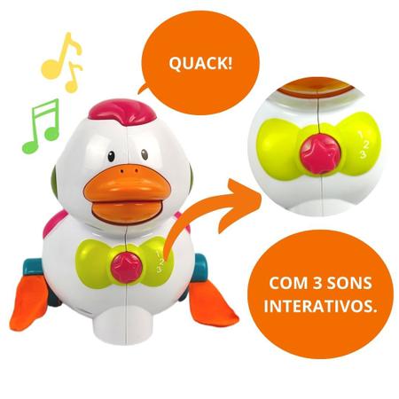 CYCPACK Brinquedo criativo para crianças, pato faminto, jogo de