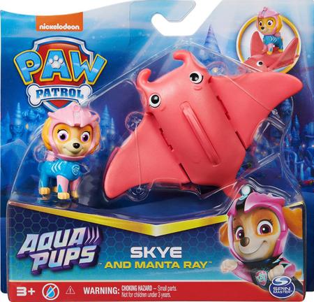 Patrulha Canina Hero Aqua Pups Skye com Animal 3474 - Sunny Imagem de Patrulha Canina Hero Aqua Pups Skye com Animal 3474 - Sunny