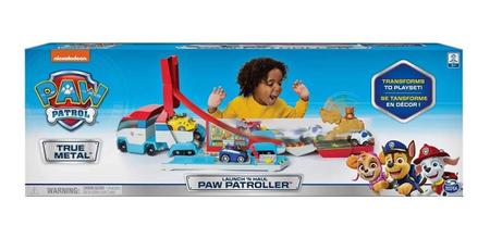 Patrulha Canina Playset True Metal Pista e Furgão Patrulheiro