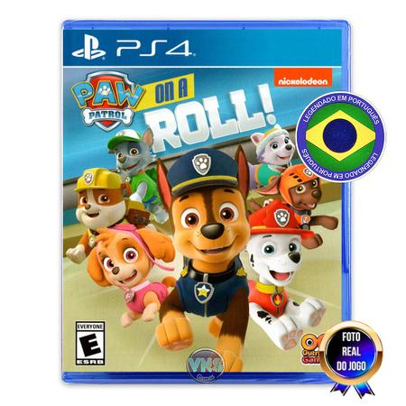 PAW Patrol: On a Roll (A Patrulha Canina 'tá com tudo!) - PS4 - Outright  Games - Carrinho de Brinquedo - Magazine Luiza