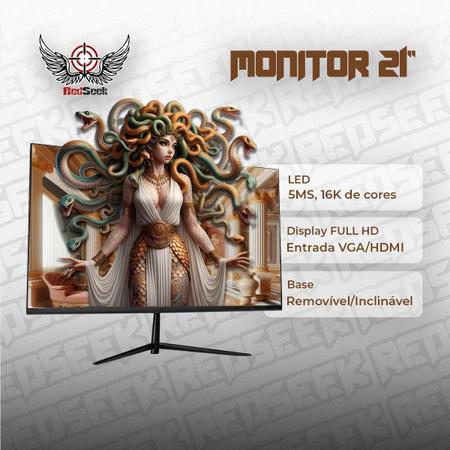 Imagem de Pc Completo Gamer Barato I7 Ssd/Monitor 21+Cadeira+Kit