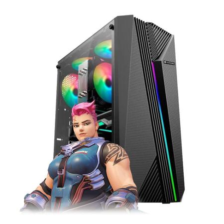 Imagem de Pc Computador Gamer Barato Core I5 3.8Ghz 16Gb Ssd + 30 Jogo