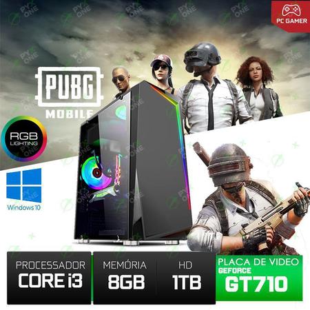 PC Gamer Completo Core i3 GT710 2GB 1TB 8GB RAM + 10 jogos Instalados (Pyx  One) - Computador Gamer - Magazine Luiza