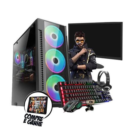 Pc Gamer Hércules Intel I3 Gt 740 4gb 8gb Hd 500gb Wi-fi