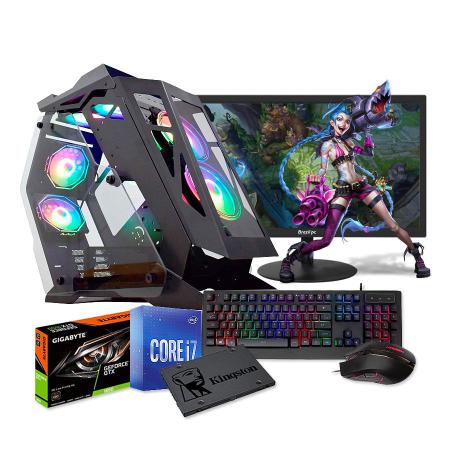 Pc Gamer Completo Intel I5 8GB HD 1TB Placa De Vídeo Monitor - F-New - CPU  - Magazine Luiza