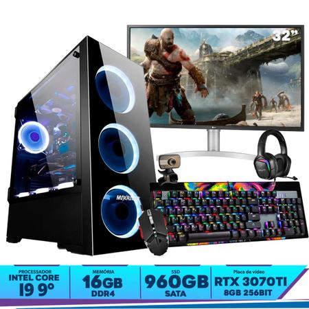 Pc Completo Gamer/Gabinete RGB com 30 Jogos variados - Imperiums -  Computador / Desktop - Magazine Luiza