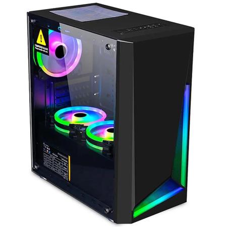 PC Gamer Completo, Intel Core i5, 8GB, Geforce GT 4GB, SSD 240GB, Fonte  500W, Gabinete com 3 fans RGB, Monitor 75Hz HDMI 19.5, EasyPC Play -  Computador Gamer - Magazine Luiza