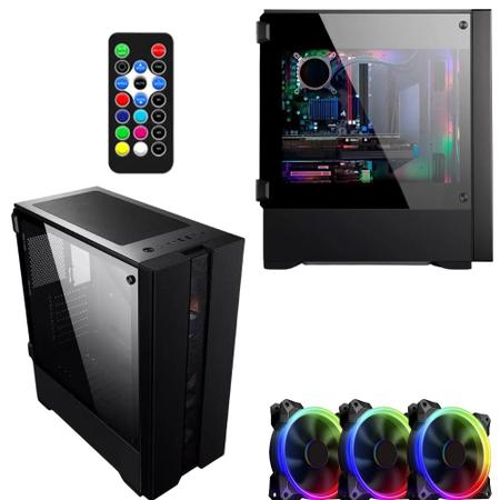 Pc Gamer Barato Completo Com Monitor + Kit Gamer Nf - 4Gamers - Computador  Gamer - Magazine Luiza