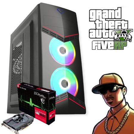 Computador gamer bom jogar gta rp