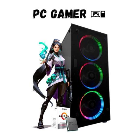 Imagem de PC Gamer Inpower AMD Athlon 320GE 1TB 8GB GPU Vega 3
