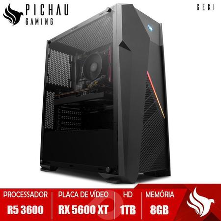 PC Pichau Gamer, AMD Ryzen 5 5600, Radeon RX 550 4GB, 8GB DDR4