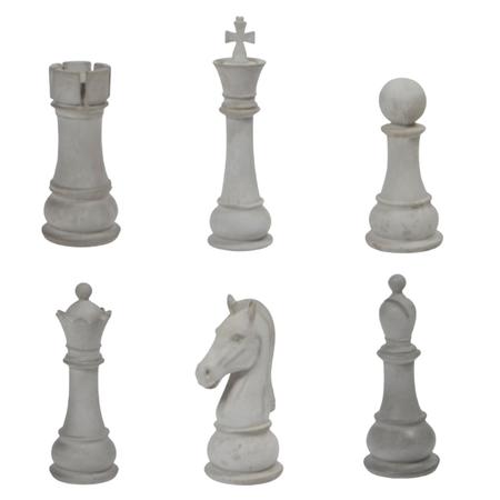 Xadrez internacional peças decorativas artesanato rei rainha