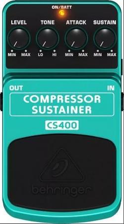 Imagem de Pedal Behringer Cs400 de Guitarra Compressor Sustainer