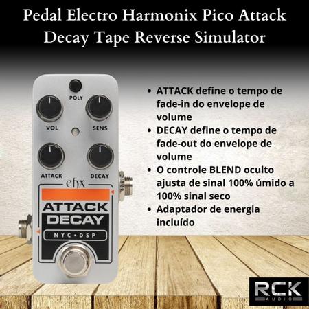 Imagem de Pedal Electro Harmonix Pico Attack Decay Tape Reverse Simulator