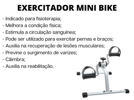 Imagem de Pedal Exercitador Mini Bike Pedalinho - Supermedy