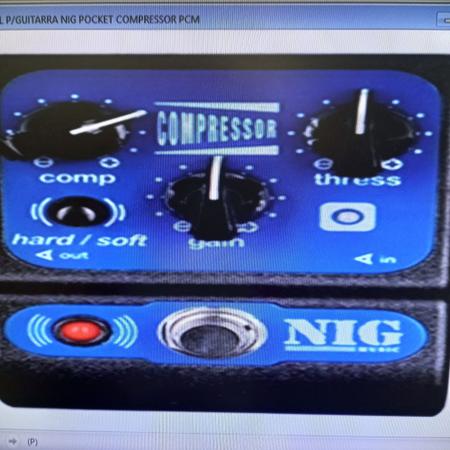 Imagem de Pedal Guitarra Nig Pcm Compressor