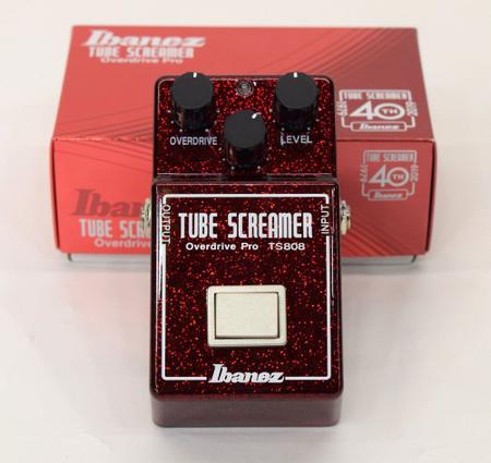 Pedal para Guitarra Tube Screamer Overdrive Pro Ibanez TS808 40TH