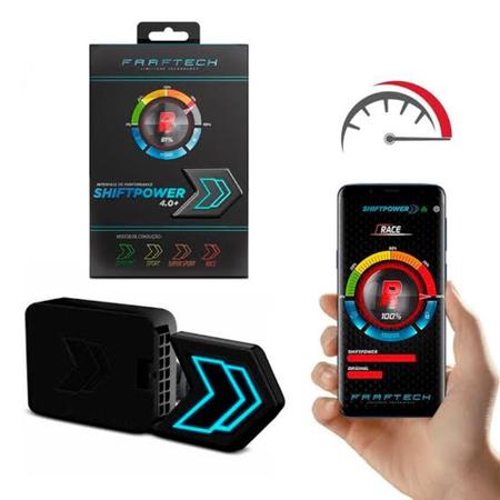 Pedal Shift Power Ft-Sp05+ Modulo Acelerador Chip Plug E Play Bluetooth App