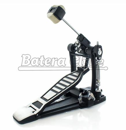 Imagem de Pedal Simples Hard Beat HBP-402 Double Chain Drive com Sistema de Corrente Dupla e Batedor de 4 Faces