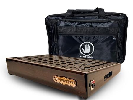 Imagem de Pedalboard Supreme Hands Custom - 40x30 Com Softbag Imbuia