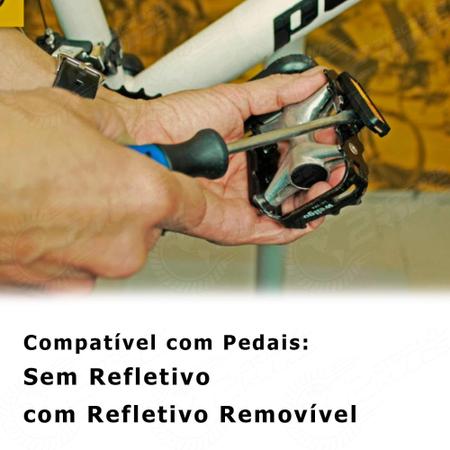 Imagem de Pedaleira Firma Pé Bicicletas Nylon Com Correia Spinning