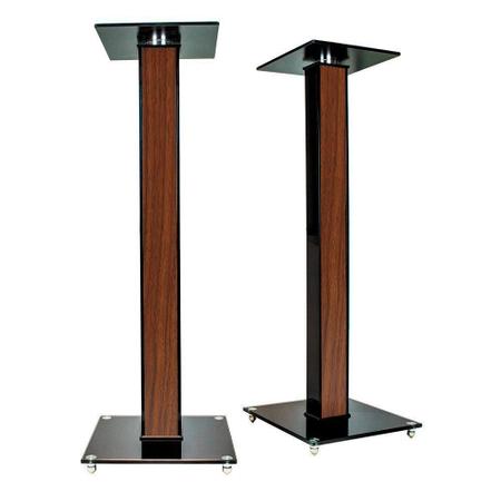 Imagem de Pedestal Para Caixas Acústicas Bookshelf Bs03L-Wd Wood