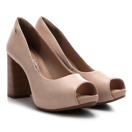 Peep toe dakota store meia pata