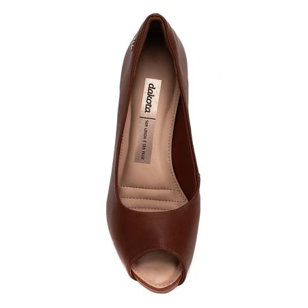Peep Toe Dakota Meia Pata Salto Alto Peep Toe Magazine Luiza