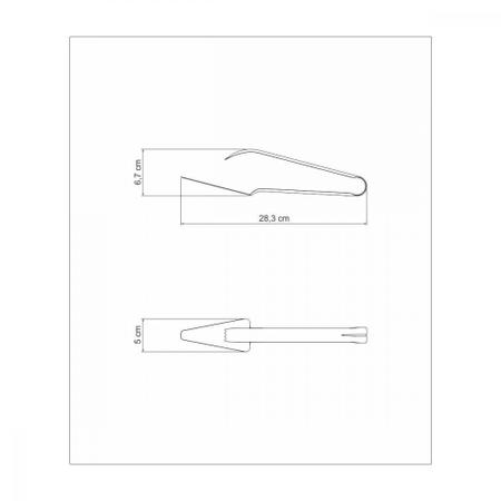 Imagem de Pegador para pizza em aço inox - utility - Tramontina