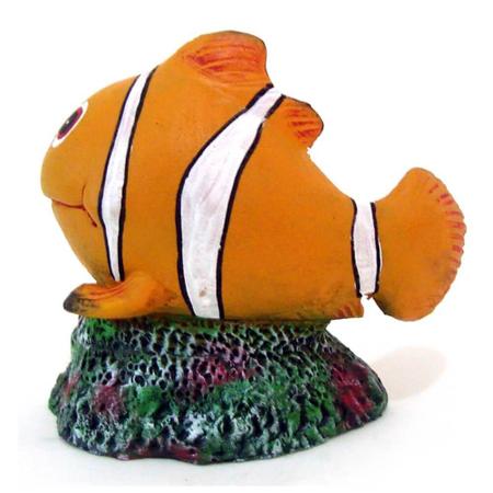 Imagem de Peixe palhaço Nemo grande enfeite decoração de aquário.