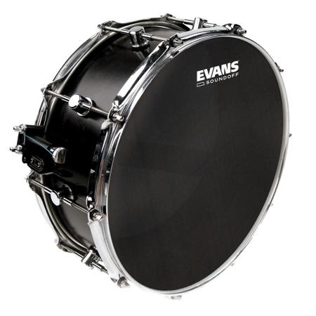 Imagem de Pele Muda Silent 12" Caixa/Tom Soundoff Mute TT12SO1 - Evans