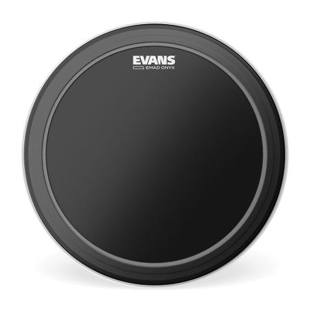 Pele Para Bumbo EMAD Onyx 20'' Evans BD20EMADONX Imagem de Pele Para Bumbo EMAD Onyx 20'' Evans BD20EMADONX