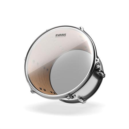 Pele Para Caixa E Tom G12 Transparente 16'' Evans TT16G12 Imagem de Pele Para Caixa E Tom G12 Transparente 16'' Evans TT16G12