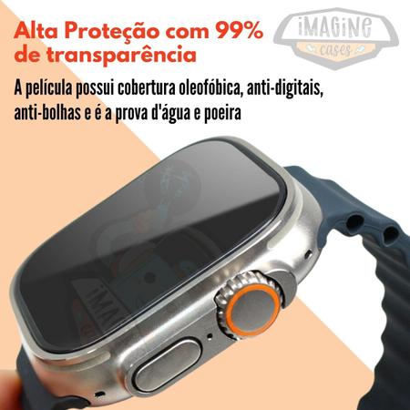 Película Protetora De Vidro Para Apple Watch 49mm Ultra Novo - STAR CAPAS E  ACESSÓRIOS - Película para Smartwatch - Magazine Luiza