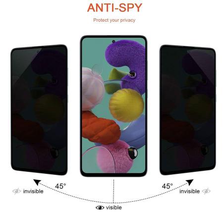 Imagem de Película Anti Espião 3D Vidro Temperado para Samsung Galaxy A71